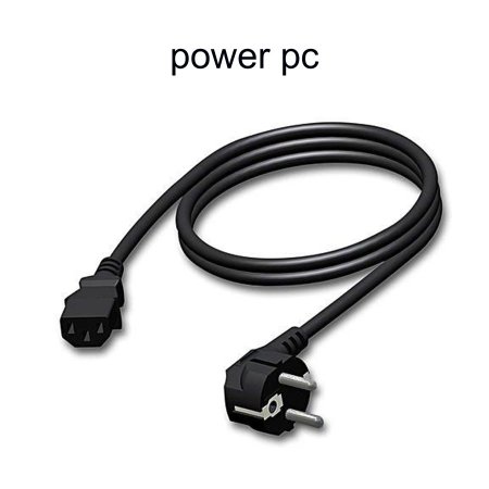 كيبل باور كمبيوتر PC POWER